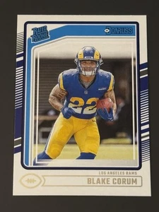 2024 Donruss Football Blake Corum RC Rams Rated Rookie #322 - Picture 1 of 2