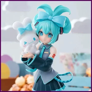 Hot 21CM Anime Hatsune Miku X Cinnamoroll Figur Anime Peripheral Sammlerstück - Bild 1 von 26