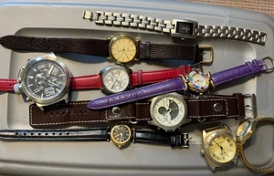 Nice Selection Of Modern/Vintage Watches. Parts/Repair, Look/Read - Picture 1 of 15