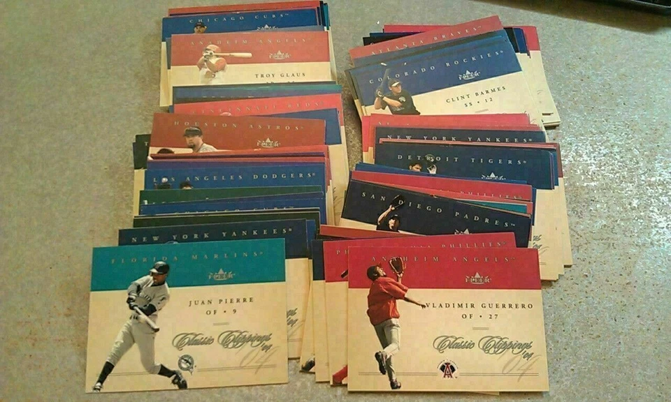 Fleer Classic Clipings 2004 bolas raras de gran tamaño #1 - #100 wow tú eliges Foto 1 de 1