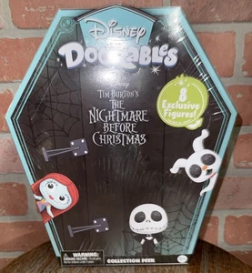 Disney Doorables Nightmare Before Christmas Peek 8 Figures Coffin Collection - Picture 1 of 2