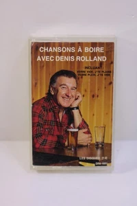 Chansons A Boire Avec Denis Rolland Cassette Tape - Picture 1 of 4