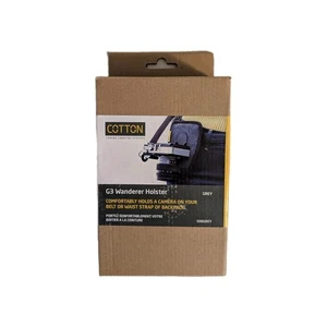 New in Box - Cotton Carrier CCS G3 Wanderer Side Holster - Grey (MPN: 508GREY) - Picture 1 of 9