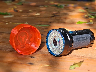 Ultimative Schutzkappe für Olight Marauder 2 mit sicherem Bajonettverschluss