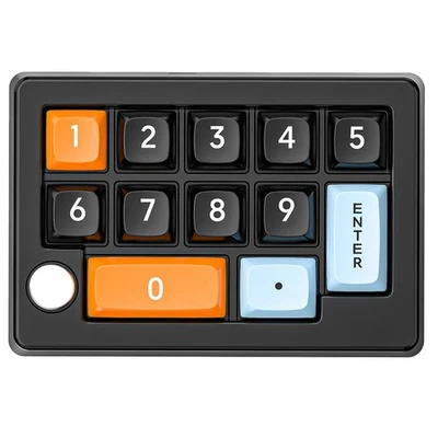 Three-Mode Hot-Swappable Digital Mechanical Keyboard Macro Definition RGB1238 - Image 1 of 4