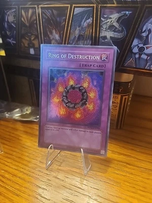 Yu-Gi-Oh TCG Ring Of Destruction RP02-EN066 Near Mint Condition pulled & sleeved - Image 1 of 2