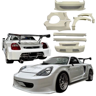 ModeloDrive FRP WSPO GT Wide Body Kit MRS for MR2 Spyder Toyota 00-05 modelodri Foto 1 de 4