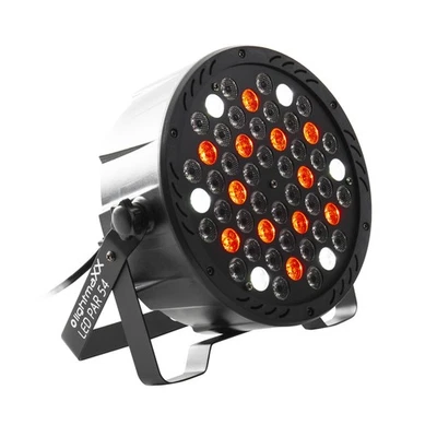 LED PAR 54 Scheinwerfer 60W RGB-Farbmischung 8 DMX-Kanäle Dimmer Stroboskop - Bild 1 von 4