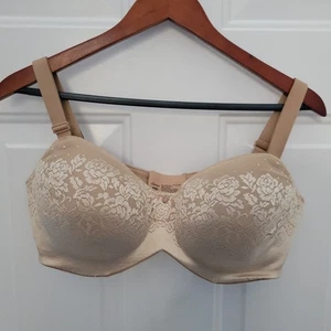 Soma Nude Embraceable Full Coverage Lace Trim BH Size 42D - Bild 1 von 6