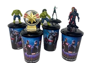 Marvel Avengers Endgame Movie 2019 Theater Captain Marvel Tasse Topper Figur 6 - Bild 1 von 6
