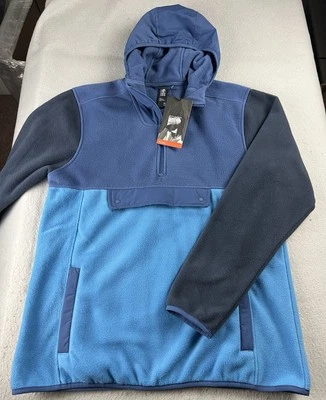 Jaqueta Pulôver Masculina MOUNTAIN HARDWEAR Não Clássica de Lã com Capuz Tamanho Médio Nova Com Etiqueta - Imagem 1 de 4