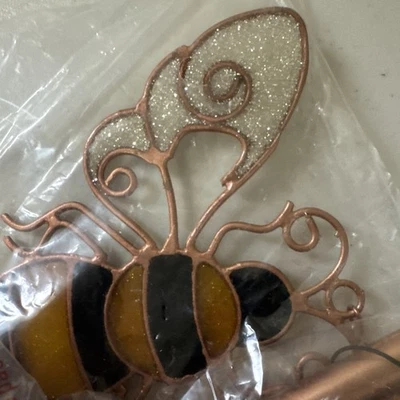 Carson Mini Bumblebee Wireworks Divertido Carillón Gran Regalo para Amantes de las Abejas o Jardineros Foto 1 de 4