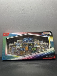 Pokemon - Prismatic Evolutions - Lucario EX and Tyranitar EX Premium Collection - Picture 1 of 7
