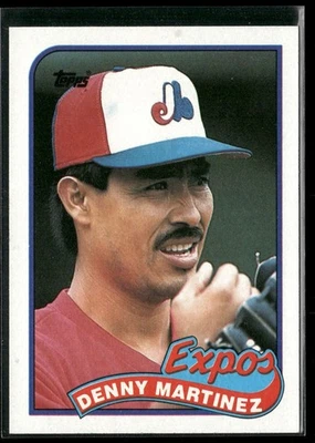 1989 Topps - Dennis Martinez #313 - Image 1 of 2