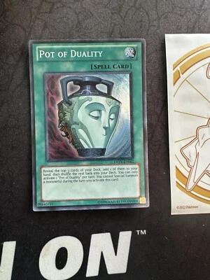 Yugioh Pot Of Duality DREV-EN062 Secret Rare Unlimited 144💎NM💎 - Image 1 of 4
