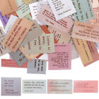 120 Scrapbook Pianner Quote Stickers for Journaling & DIY Craft-DO