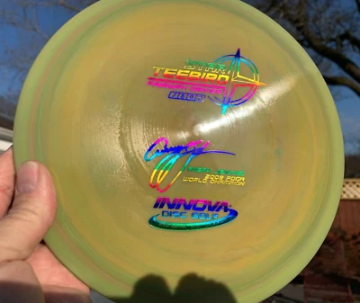 Avery Jenkins Star Teebird  Swirls Natural Halo Disc Golf Innova OOP New #1099 - Image 1 of 4