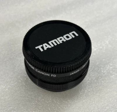 Tele convertidor Tamron MC 2x para Canon FD con tapas de cubierta Foto 1 de 4