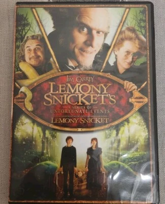 Lemony Snickets A Series Of Unfortunate Events DVD 2004 Jim Carrey - Image 1 of 4