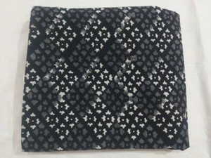 5 Yard Hand Block Print Handmade Cotton Indian Natural Sanganeri Print Fabric. - Picture 1 of 3