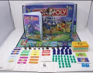 2001 Monopoly Disney Edition Board Game Holographic Parker Bros. 100% Complete - Picture 1 of 10