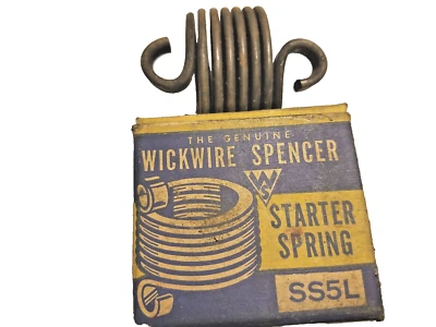 1932-53 Ford, Mercury, Lincoln, Nash NOS Wickwire Spencer Starter Spring SS5L - Image 1 of 4