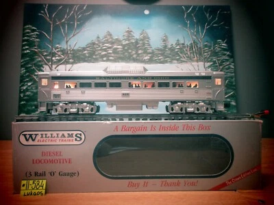 WILLIAMS BUDD CAR  BALTIMORE AND OHIO # 422 NON  POWERED CAR W/ LIGHT &HORN O.B. - Image 1 of 4