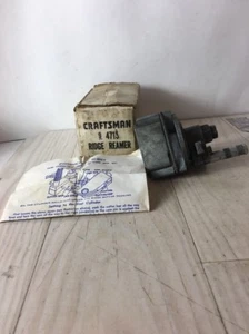 Vintage Craftsman Ridge Reamer  9.4713 Original Box And Instruction - Picture 1 of 1