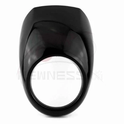 Front Headlight Fairing Mask Cowl Mount For Harley Sportster Dyna FX XL 883 1200 Foto 1 de 4