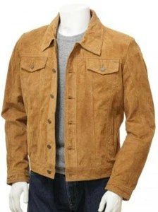 CHAQUETA VAQUERA NEGRA DNM CUERO DE VACA TOSTADO PARA HOMBRE/TALLA M PRECIO DE VENTA SUGERIDO POR EL FABRICANTE 720 £ - Imagen 1 de 6