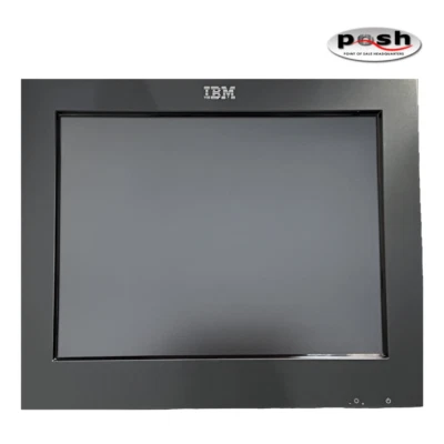 IBM 15' Touch Display LCD -Part Number: 4820-5GN- Power supply NOT included - Image 1 of 4