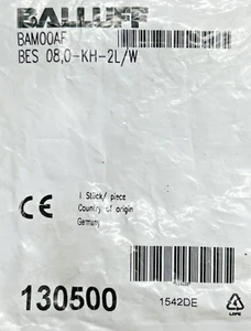 BALLUFF BES 08,0-KH-2L/W, Sensorhalterung BAM00AF, NEU - Bild 1 von 2