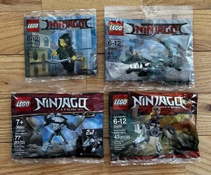 LEGO 30291 30428 30591 30609 Ninjago Anacondrai Battle Titanium Dragon Mech New - Picture 1 of 2