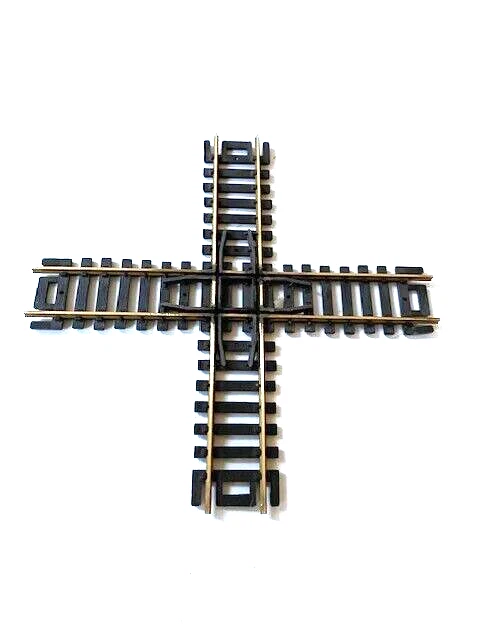 Tru-Scale HO Gauge, Code 100, 90° Crossing - Brass, Railroad Track - Image 1 of 1