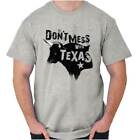 Dont Mess With Texas Cowboy Southern Tx Womens Or Mens Crewneck T Shirt Tee