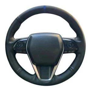Leather Braid Car Steering Wheel Cover For Toyota Avalon Camry CrownRAV4 Corolla - Picture 1 of 10