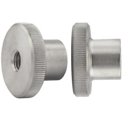 M2 M2,5 M3 M4 M5 M6 M8 Rändelmutter Hohe Form DIN 466 Edelstahl A1 Rändelmuttern - Bild 1 von 4