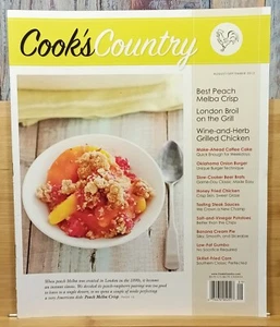 Cook's Country Magazine from America's Test Kitchen AUGUST/SEPTEMBER 2012 - Picture 1 of 13
