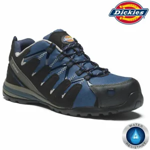 Ladies DICKIES Leather Safety Boots Steel Toe Cap Work Hiking Shoe Ankle Trainer - Picture 1 of 20