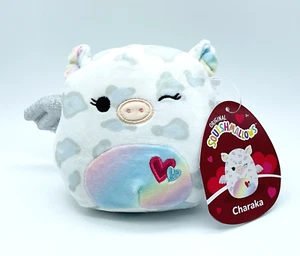 Squishmallow Charaka fliegendes Schwein Plüsch 5 Zoll Valentinstag 2023 - Bild 1 von 12