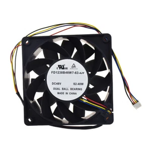 For COOLTRON FD1238B48W7-63-4JY DC48V 62.40W 120*120*38mm Cooling fan 4pin - Picture 1 of 3