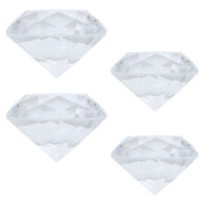  4 Pcs Women Nail Art Diamond Diamond-shaped Model Photo Prop Modeling