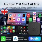 Carplay Android Auto AI Box QCM2290 2GB+16GB for Wireless Android Auto Phone UK