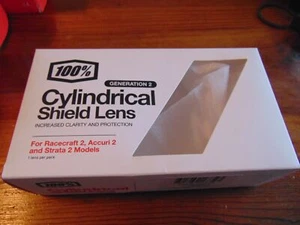 Lente de repuesto 100 % Generation2 inyectada con gafas transparente para moto/MTB - Imagen 1 de 4