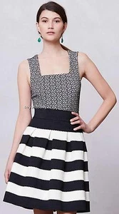 NEW Anthropologie Textured Peplum Tank by Postmark Size M - Picture 1 of 4