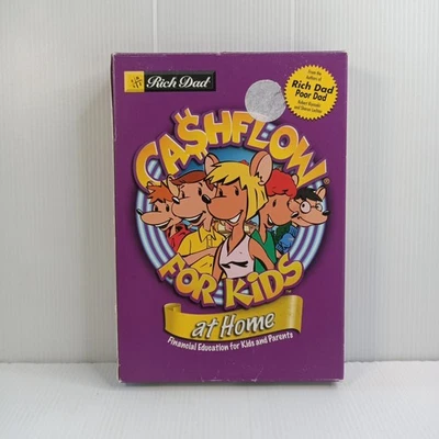 Rich Dad Cashflow For Kids At Home Kids Financial Education PC Game Boxed GC  - image 1 of 4