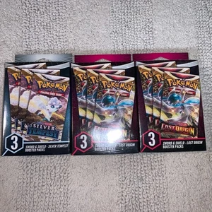 Pokemon Walgreens Box Sword And Shield 3 Packs Lot Of 3 - Picture 1 of 6