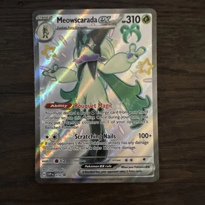 Meowscarada ex 078 Promo SV: Scarlet & Violet Promo Cards Pokémon Card - Image 1 of 4