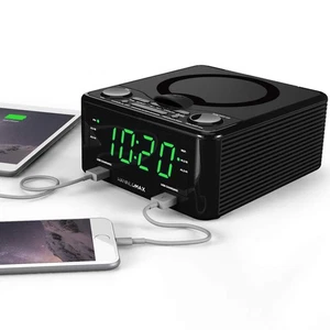 HX-300CD Top Loading CD Player, PLL FM Radio, Digital Clock, Dual Alarm, 1.2"... - Picture 1 of 7