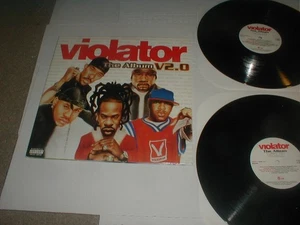 Violator The Album V2.0 Promo 2 LP GATEFOLD 2001 Rap Hip Hop LL Cool J Mobb Deep - Picture 1 of 7